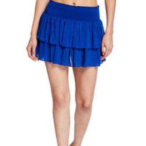 Ramy Brook Smocked Mini Skirt